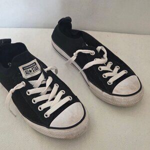 Converse Chuck Taylor All Star Easy-On Black Knit Youth Kids' ( A06001F) SIZE 2